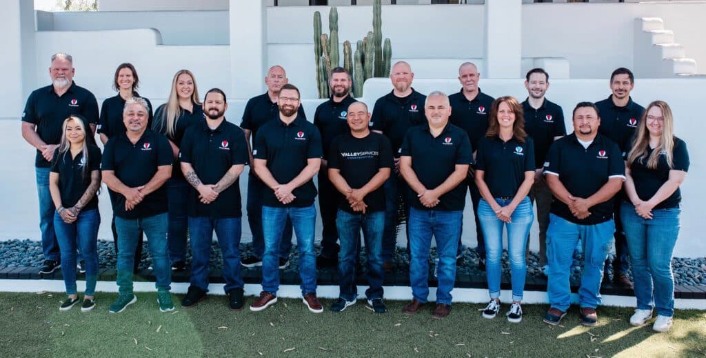 Valley Services Restoration team serving the Greater Phoenix Area